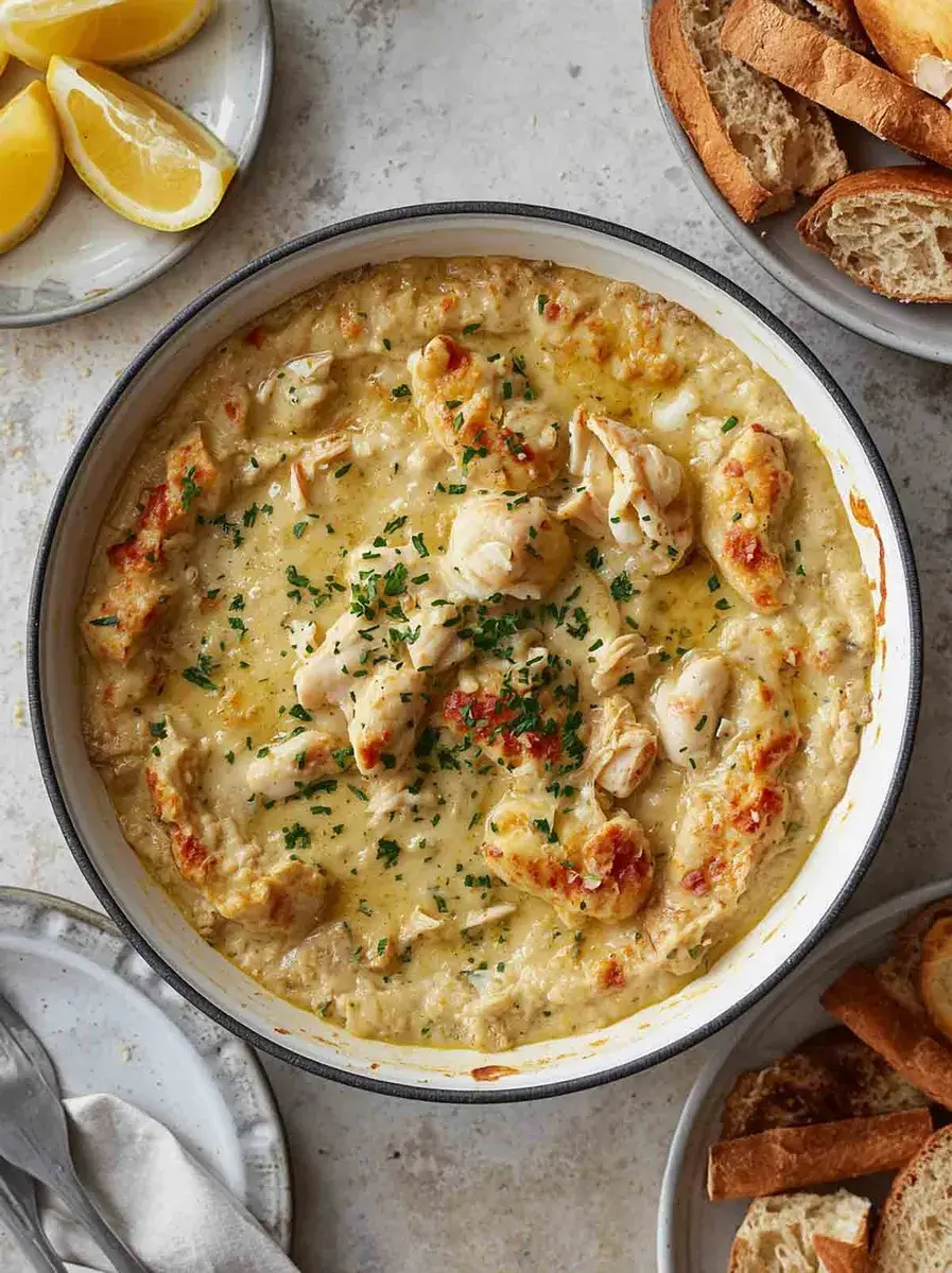 Simon and Seafort's Hot Dungeness Crab Dip (Copycat)