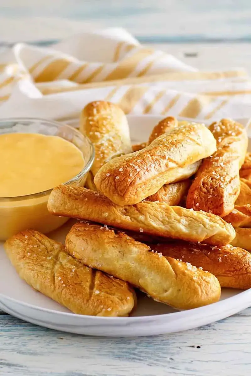 TGI Friday's Pretzel Sticks and Beer Cheese Dip (Copycat)